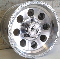 Replica 741 8x15 6x139,7 ET0 Dia 110,1 (Sil Pol) 7418156139701101SP