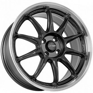 FF FBX412 7,5x17 4x100 ET40 Dia 73,1 (Gunmetal Machine Lip) LOT1988_FBX412