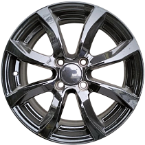 Вектор 110 6x15 4x100 ET45 Dia 67,1 (черный) 11035BK