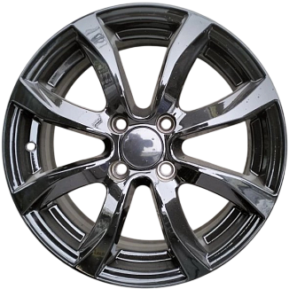 Вектор 110 6x15 4x100 ET45 Dia 67,1 (черный) 11035BK
