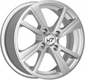K7 K-27 5,5x14 4x100 ET38 Dia 67,1 (Серебро S) 2731SK