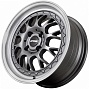 FF SH7007 6,5x15 4x100 ET35 Dia 73,1 (Matt Dark Gunmetal Lip Polish) LOT1716_SH7007