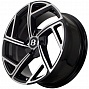 FF FBX115 7x16 4x100 ET35 Dia 73,1 (Black Machine Face) LOT1132_FBX115