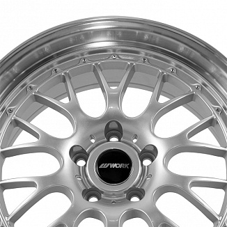 FF SH7007 8x18 5x114,3 ET35 Dia 73,1 (Silver Lip Polish) LOT1193_SH7007