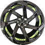 Replica 7038_2642 8x17 4x100 ET20 Dia 73,1 (Black) 70382642