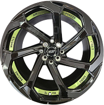 Replica 7038_2642 8x17 4x100 ET20 Dia 73,1 (Black) 70382642