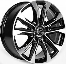Replica Lexus IV-869-DS375 8,5x21 5x150 ET45 Dia 110,1 (Чёрный Глянцевый) VL81828