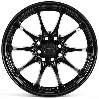 Replica Rays 10843-DS305 7x16 4x100 ET35 Dia 73,1 (Чёрный Глянцевый) VL82010