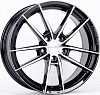 Replica ZERO 2239-DS182 7,5x17 5x108 ET38 Dia 73,1 (Чёрный Глянцевый) VL80749