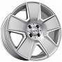 Kipardo KF61 7,5x17 4x100 ET40 Dia 73,1 (Silver Machined Face) LOT1697_KF61