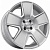 Kipardo KF61 7,5x17 4x100 ET40 Dia 73,1 (Silver Machined Face) LOT1697_KF61