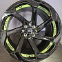 Replica 7038_2642 8x17 4x100 ET20 Dia 73,1 (Black) 70382642