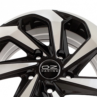 FF REW005 7x16 5x100 ET38 Dia 73,1 (Black Machined Face) LOT1579_REW005