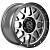 Replica Black Rhino 84243-FG434 8,5x17 6x139,7 ET15 Dia 106,1 (Чёрный Матовый) VL81413