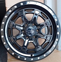 Replica D1562 9x17 6x139,7 ET15 Dia 110,1 (Blk) D156217961397151101Blk