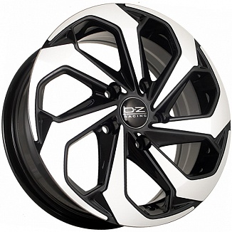 FF REW005 7x16 5x100 ET38 Dia 73,1 (Black Machined Face) LOT1579_REW005
