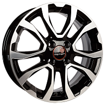 Remain R191 (Nissan Almera) 6x16 4x100 ET45 Dia 60,1 (Алмаз Черный) 19101AR
