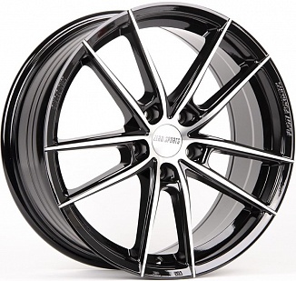 Replica ZERO 2239-DS191 8x18 5x108 ET40 Dia 73,1 (Чёрный Глянцевый) VL80750