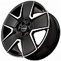 Kipardo KF61 7,5x17 5x114,3 ET40 Dia 73,1 (Gloss Black Machined Face) LOT1703_KF61