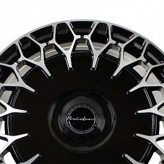 FF KF54 7x17 5x114,3 ET35 Dia 73,1 (Black Polish) LOT1282_2_KF54