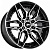 Kipardo KF66 8,5x18 6x139,7 ET30 Dia 108,1 (Black Machined Face) LOT1665_KF66