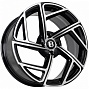 FF FBX115 7x15 4x100 ET35 Dia 73,1 (Black Machine Face) LOT1131_FBX115