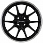 FF REW009 7x16 4x100 ET35 Dia 73,1 (Black Machine Lip) LOT1866_REW009