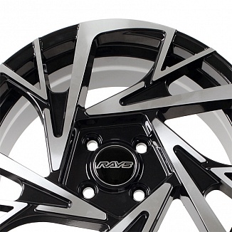 FF FBX137 6,5x16 4x100 ET35 Dia 73,1 (Black Machined Face) LOT1183_FBX137