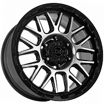 FF FBX470 8,5x17 6x139,7 ET25 Dia 106,1 (Black Machined Face) LOT1982_FBX470