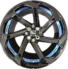 Replica 7038_2645 8x17 4x100 ET20 Dia 73,1 (Black) 70382645