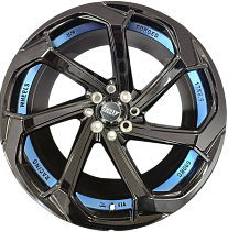 Replica 7038_2645 8x17 4x100 ET20 Dia 73,1 (Black) 70382645