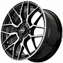 FF SH7091 7x15 4x100 ET35 Dia 73,1 (Black Machined Face) LOT1457_SH7091