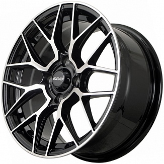 FF SH7091 7x15 4x100 ET35 Dia 73,1 (Black Machined Face) LOT1457_SH7091