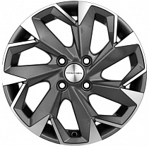 Khomen Wheels KHW1402 5,5x14 4x100 ET38 Dia 67,1 (Gray Fp) KHW104111