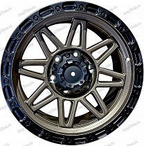 SpeedMile XTX021 8x16 6x139,7 ET0 Dia 110,1 (Bronze + Black Machine Lip) JTXTX0218160613971101BBML