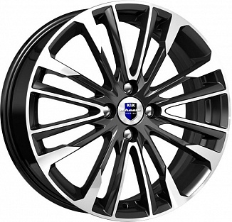 КиК Сильверстоун (КС770) 6,5x17 4x100 ET40 Dia 67,1 (Алмаз Черный SK) 74566SK