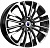 КиК Сильверстоун (КС770) 6,5x17 4x100 ET40 Dia 67,1 (Алмаз Черный SK) 74566SK