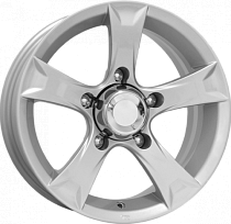 КиК Триал (КС621) 6,5x15 5x139,7 ET5 Dia 110,1 (Сильвер) 14394