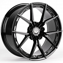 Replica Vorsteiner 5145X-FG595 8,5x19 5x114,3 ET40 Dia 73,1 (Чёрный Глянцевый) VL81991