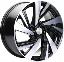 Khomen Wheels KHW1801 (18 Nissan Murano) 7,5x18 5x114,3 ET50 Dia 66,1 (Black Fp) KHW101401