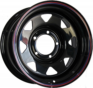 Steel A17 10x17 6x139,7 ET-40 Dia 110,1 (Черный) JTA1017-40613971101B