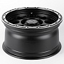 Replica Black Rhino 84243-FG434 8,5x17 6x139,7 ET15 Dia 106,1 (Чёрный Матовый (Полированный Обод)) VL81414