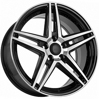 FF REW015 7x16 5x100 ET35 Dia 73,1 (Black Machine Face) LOT1003_REW015