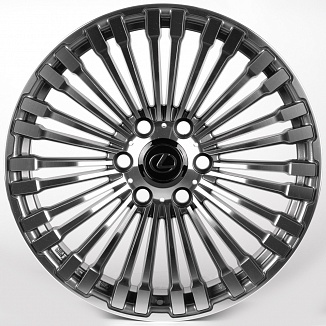 Replica Lexus/Toyota 11843-CT378 8,5x20 6x139,7 ET40 Dia 95,1 (Графит (Полированные Спицы)) VL81418