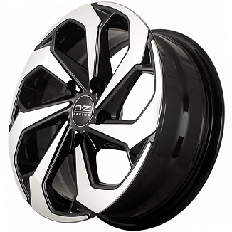 FF REW005 7x16 5x100 ET38 Dia 73,1 (Black Machined Face) LOT1579_REW005