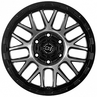 FF FBX470 8,5x17 6x139,7 ET25 Dia 106,1 (Black Machined Face) LOT1982_FBX470