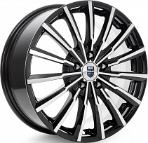 КиК Акцент (КС641) 5,5x14 4x100 ET45 Dia 67,1 (Алмаз Черный) 28256