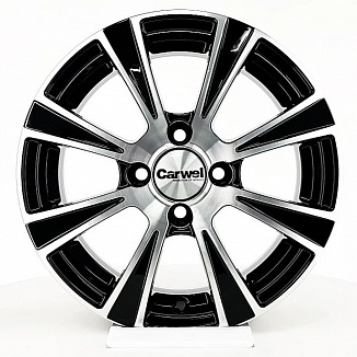 Вектор B113 5,5x14 4x100 ET38 Dia 67,1 (черный алмаз) 11301AC