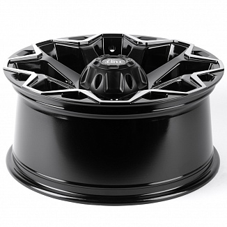 Replica TUFF 82743-FG466 9x20 6x139,7 ET15 Dia 106,1 (Чёрный Глянцевый) VL81411