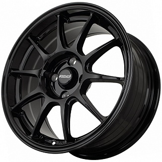 FF SH7047 7x15 4x100 ET35 Dia 73,1 (Gloss Black) LOT1726_SH7047